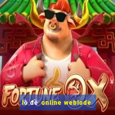 lô đề online weblode