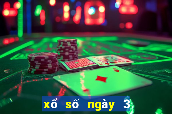 xổ số ngày 3 tây tháng 3