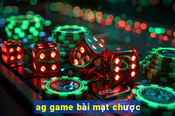 ag game bài mạt chược