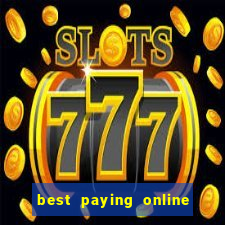 best paying online casino game