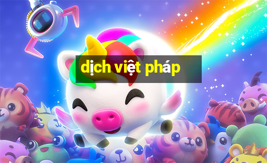 dịch việt pháp