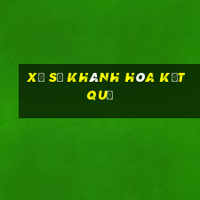 xổ số khánh hòa kết quả