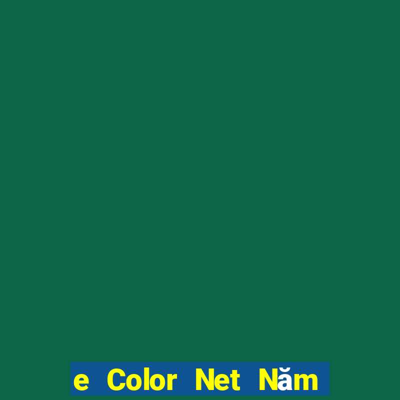 e Color Net Năm điểm nhanh 3