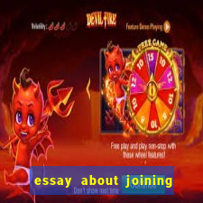 essay about joining a club