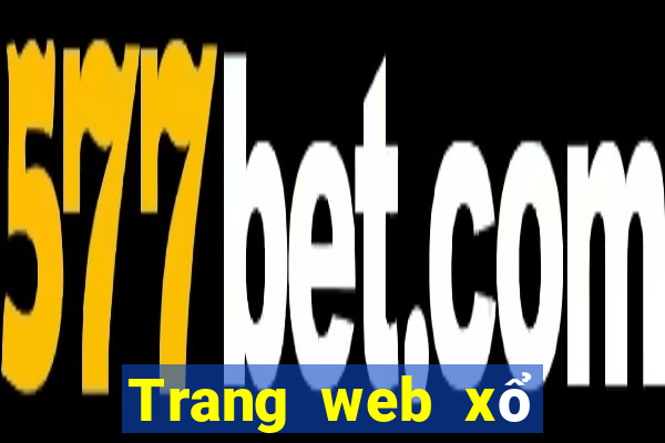 Trang web xổ số điện tử