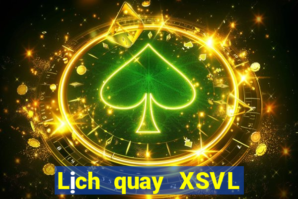 Lịch quay XSVL ngày 28