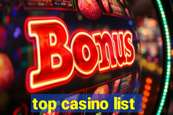 top casino list