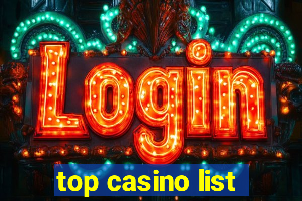 top casino list