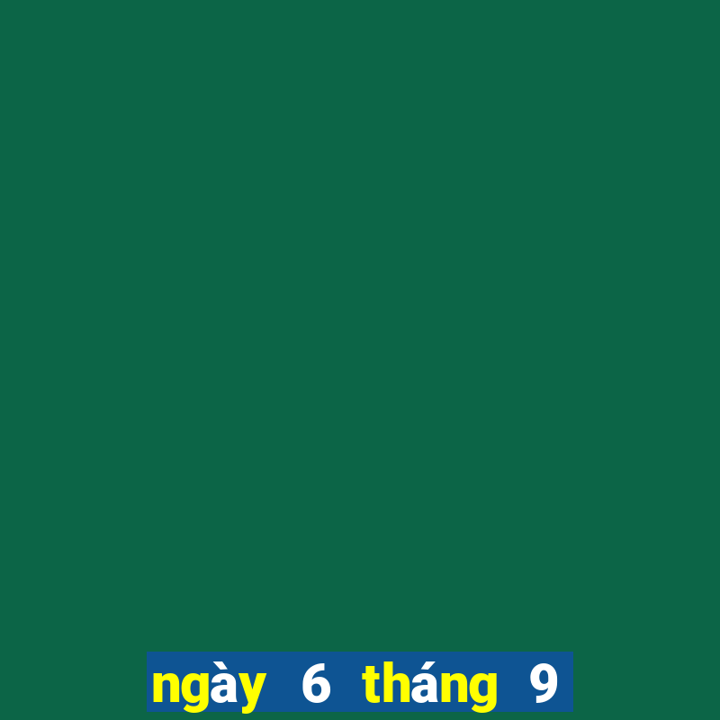 ngày 6 tháng 9 xổ số sóc trăng