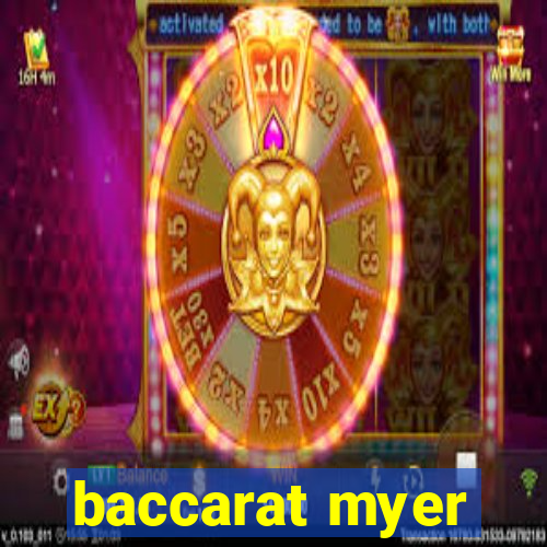 baccarat myer