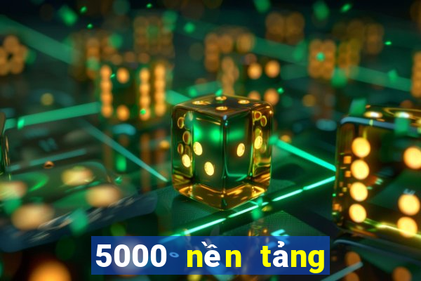 5000 nền tảng đặt cược màu