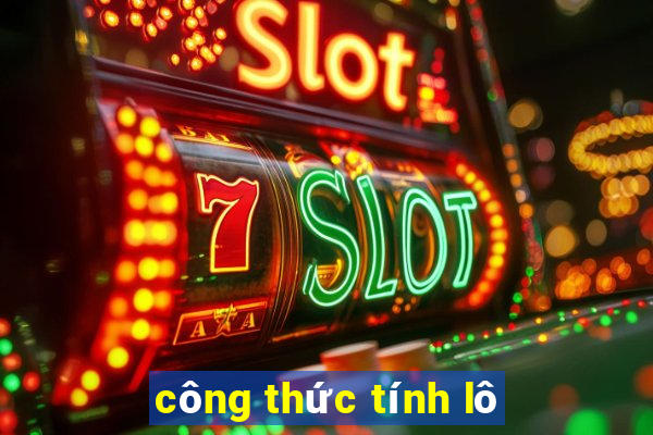 công thức tính lô