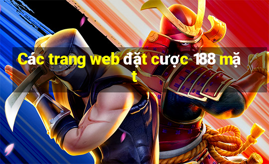 Các trang web đặt cược 188 mặt