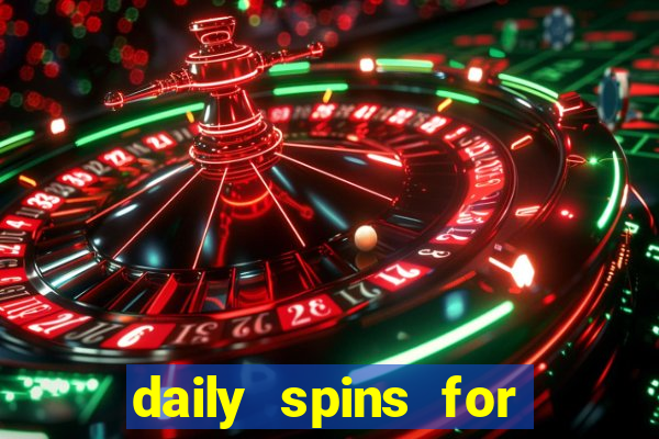 daily spins for coin master