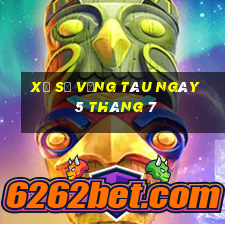 xổ số vũng tàu ngày 5 tháng 7