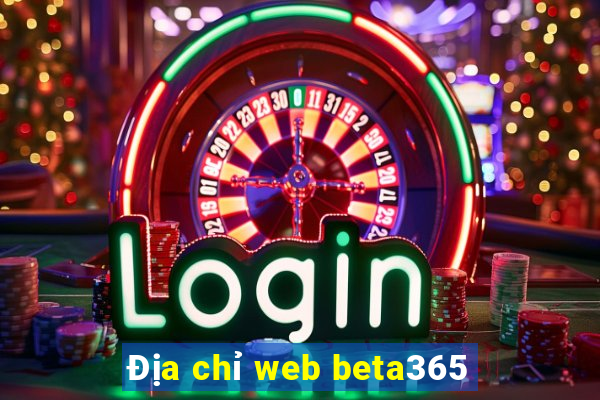 Địa chỉ web beta365