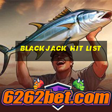 blackjack hit list