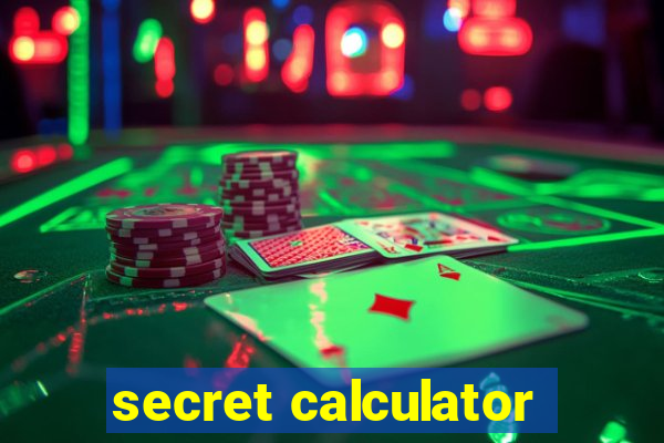 secret calculator