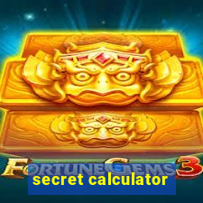 secret calculator