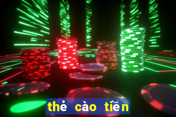 thẻ cào tiền điện tử