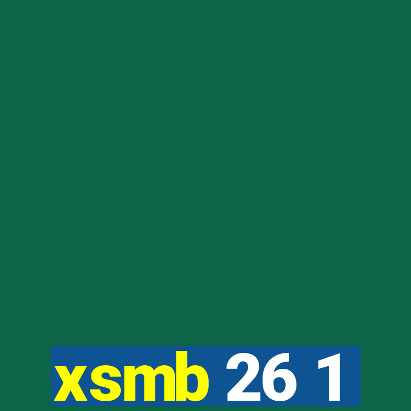 xsmb 26 1