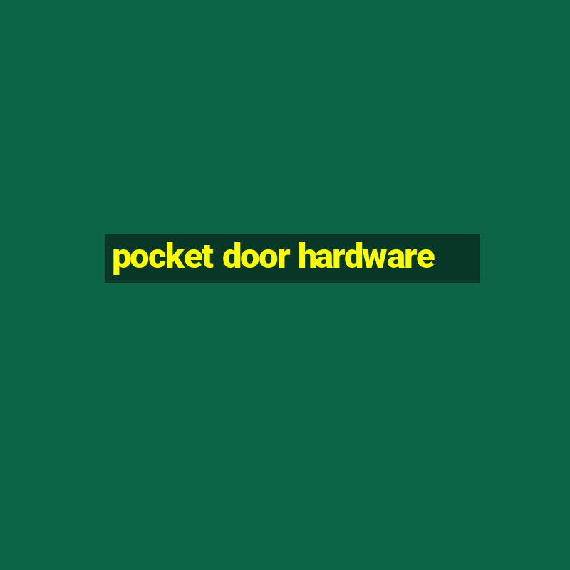 pocket door hardware