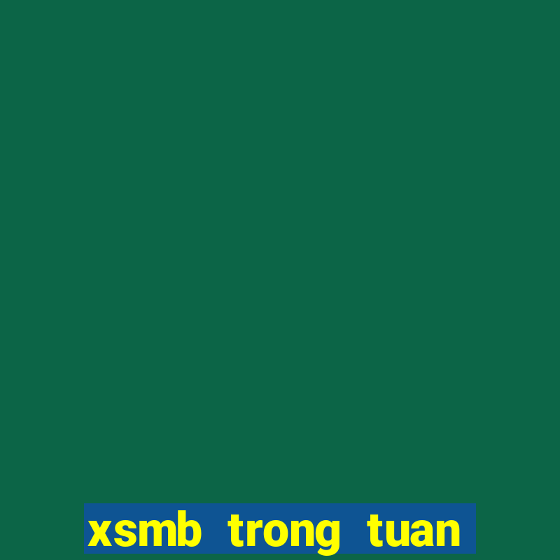 xsmb trong tuan minh ngoc