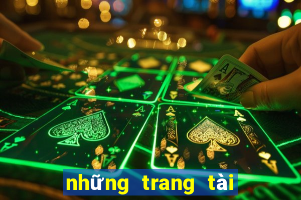 những trang tài xỉu uy tín