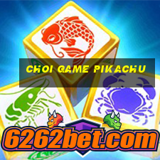 choi game pikachu