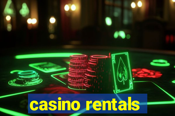 casino rentals