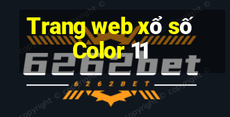 Trang web xổ số Color 11