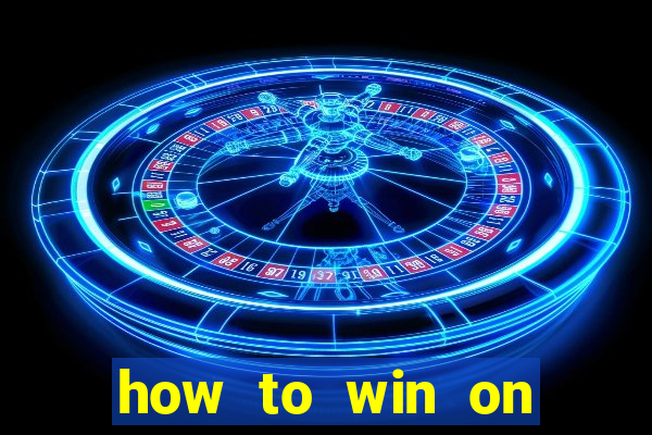 how to win on slot machines