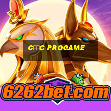 cược progame