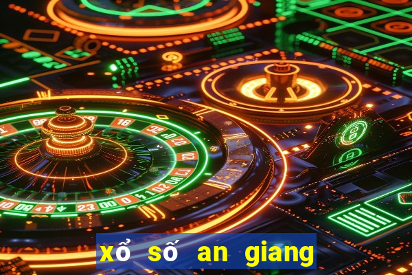 xổ số an giang ngày 29 tháng 6