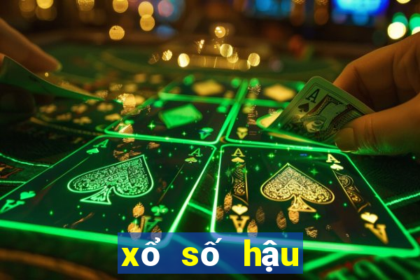 xổ số hậu giang hôm nay trực tiếp