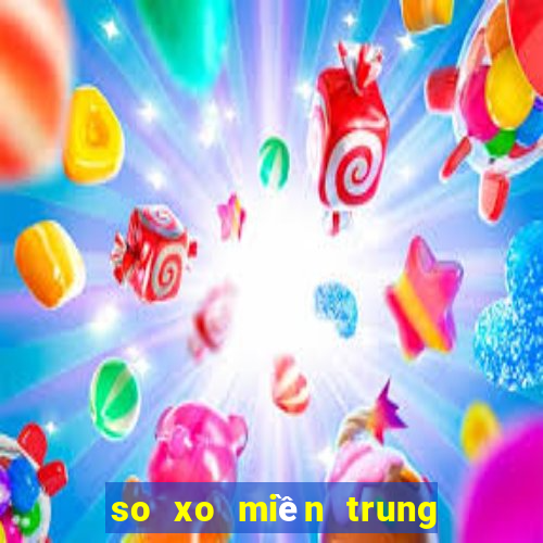 so xo miền trung hôm nay