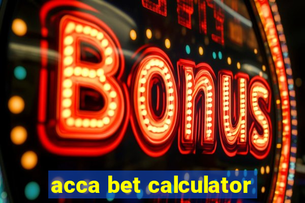 acca bet calculator