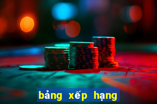 bảng xếp hạng vô địch