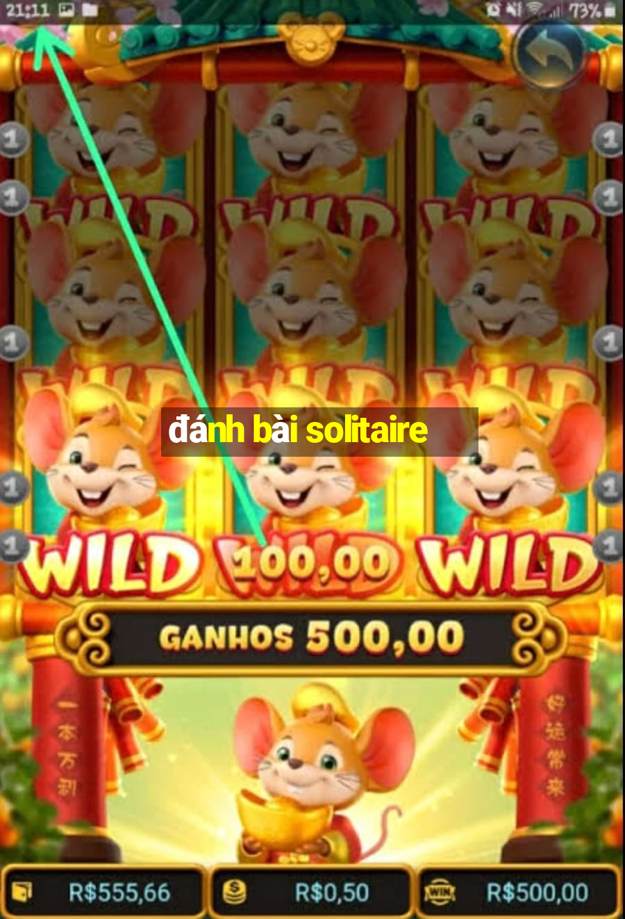 đánh bài solitaire