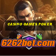 casino games poker