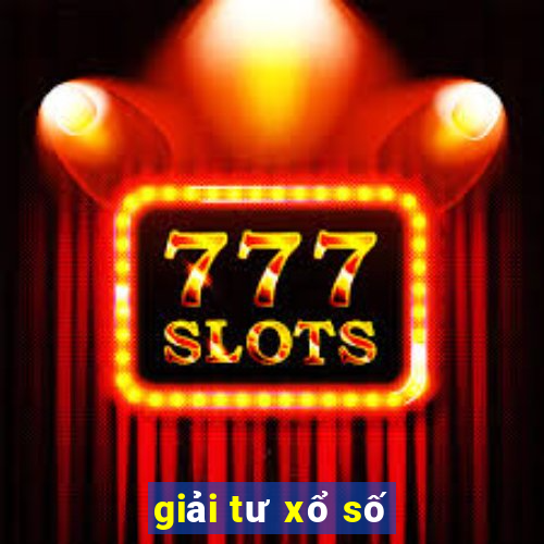 giải tư xổ số