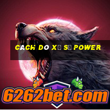 cách dò xổ số power