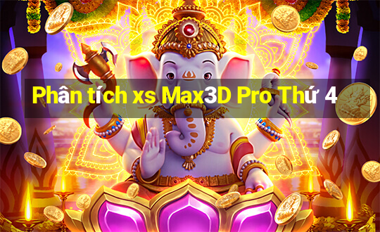 Phân tích xs Max3D Pro Thứ 4