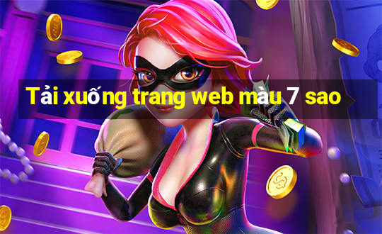 Tải xuống trang web màu 7 sao