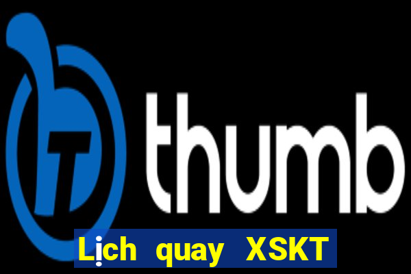 Lịch quay XSKT ngày thứ sáu