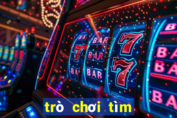 trò chơi tìm điểm khác biệt