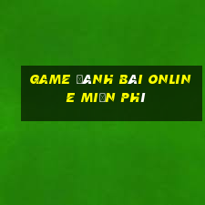 game đánh bài online miễn phí