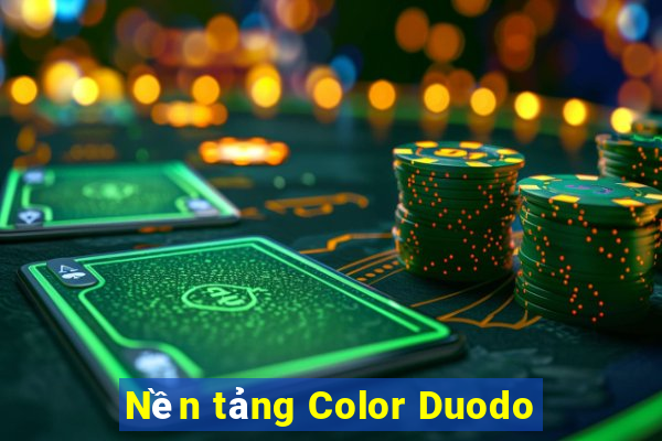 Nền tảng Color Duodo