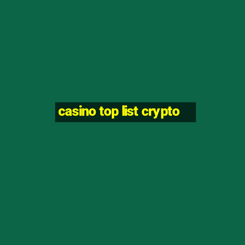 casino top list crypto