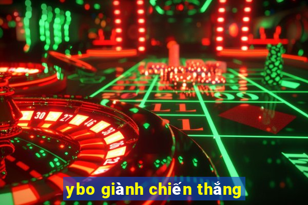 ybo giành chiến thắng